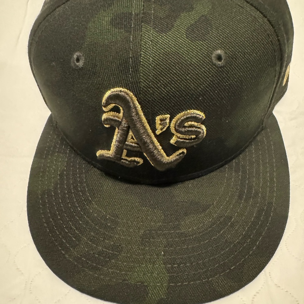 Used New Era 59Fifty Oakland A’s Fitted Cap